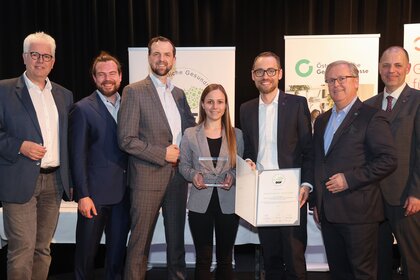 Wiederverleihung des BGF-Gütesiegels